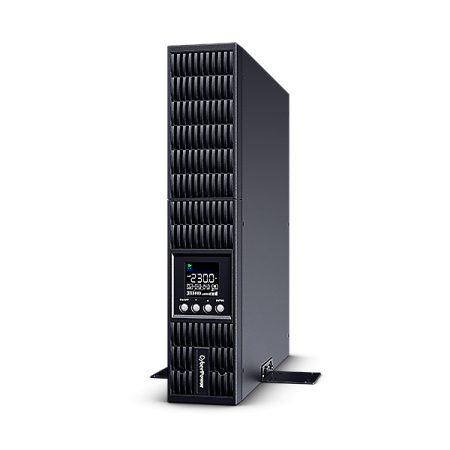 CYBERPOWER UPS, 2000VA/1800W, 8xC13, színes LCD, szünetmentes, tiszta színuszos, online kettős konverzió, rack/tower