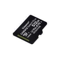   KINGSTON Memóriakártya MicroSDXC 512GB Canvas Select Plus 100R A1 C10 Adapter nélkül