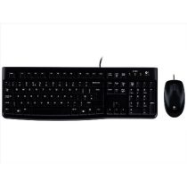   LOGITECH Billentyűzet + egér - MK120 Vezetékes Combo USB, UK