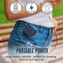 JUICE UNIVERZÁLIS HORDOZHATÓ, ASZTALI AKKUMULÁTOR TÖLTŐ - ECO 3 POWER BANK - 2XUSB +TYPE-C - 10.000 MAH - SÖTÉTKÉK