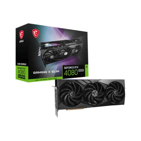 MSI Videokártya PCI-Ex16x nVIDIA RTX 4080 SUPER GAMING X SLIM 16GB DDR6X