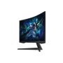 SAMSUNG Ívelt Gaming 165Hz VA monitor 27" G55C, 2560x1440, 16:9, 300cd/m2, 1ms, HDMI/DisplayPort