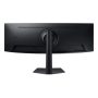 SAMSUNG Ívelt VA monitor 49" S95UC, 5120x1440, 32:9, 350cd/m2, 5ms, 2xHDMI/DisplayPort/3xUSB/USB-C/LAN, hangszóró