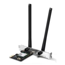   MERCUSYS Wireless Adapter PCI-Express 5.2 Dual Band AX3000 Wifi 6 Bluetooth, MA80XE