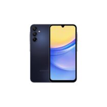 SAMSUNG Okostelefon Galaxy A15 5G, Kékesfekete, 128GB