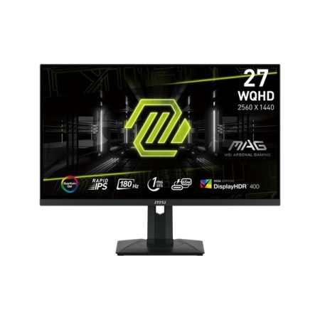 MSI Monitor GAMING MAG 274QRF QD E2 Rapid IPS 27" WQHD 2560x1440, 1000:1 CR, 400cd/m2, 1ms, 180Hz, DP, 2x HDMI, USB-C