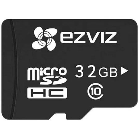 EZVIZ 32GB MicroSD kártya az EZVIZ biztonsági kamerákhoz, C10 class,Max read speed 90MB/s; Max write speed 20MB/s