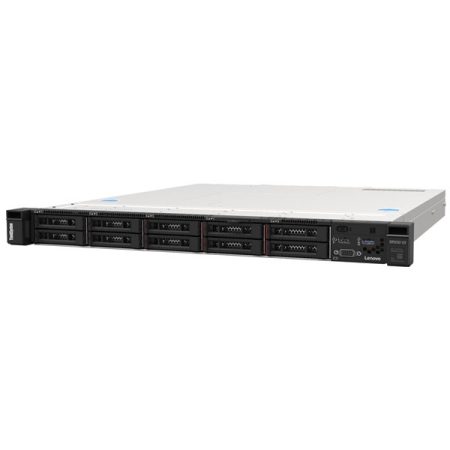 LENOVO rack szerver - SR250 V2 (2.5"), 6C E-2356G 3.2GHz, 1x32GB, NoHDD, 5350-8i, XCC:E, 2x450W.