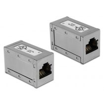 DELOCK Átalakító RJ45 jack > RJ45 jack Cat.6A STP