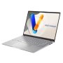 ASUS CONS NB Vivobook M5406NA-PP089 14" 3K OLED GL, Ryzen 5-7535HS, 16GB, 512GB M.2, INT, NOOS, Ezüst