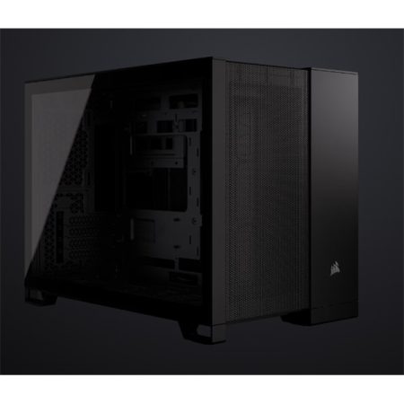 CORSAIR Ház 2500D AIRFLOW, Tápegység nélkül, Edzett Üveg, fekete