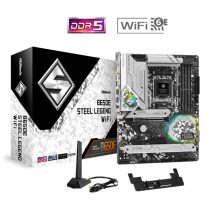 ASROCK Alaplap AM5 B650E STEEL LEGEND WIFI AMD B650, ATX