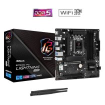   ASROCK Alaplap S1700 B760M PG LIGHTNING WIFI INTEL B760, mATX