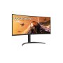 LG Ívelt monitor 34" 34WP75CP, 3440x1440, 21:9, 300cd/m2, 5ms, 2xHDMI/DisplayPort/USB-C/2xUSB, hangszóró, 160Hz, HDR10