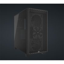   CORSAIR Ház 3000D AIRFLOW, 2xSP120 Ventilátorral, Tápegység nélkül, Edzett Üveg, fekete