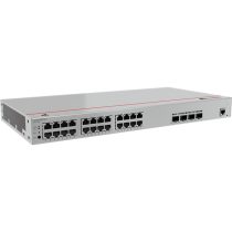   Huawei eKit Switch 24x1000Mbps (400W POE+) + 4x1GE (SFP) + 1konzol port, iStack, Rackes - S310-24P4S