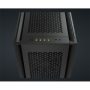 CORSAIR Ház 7000D AIRFLOW, 3x140mm Ventillátorral, Tápegység nélkül, Edzett Üveg, fekete