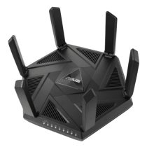   ASUS Wireless Router Tri Band AX7800 1xWAN/LAN(2.5Mbps) + 1xWAN/LAN(1000Mbps) + 3xLAN(1000Mbps) + 1xUSB, RT-AXE7800