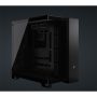 CORSAIR Ház 6500X Dual Chamber, Tápegység nélkül, Edzett Üveg, fekete