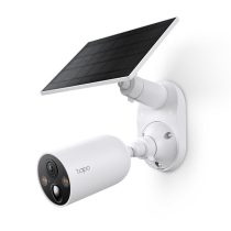   TP-LINK Wireless Kamera Cloud beltéri/kültéri + Okos Solar Panel IP65, TAPO C425 KIT