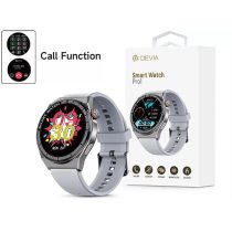   DEVIA ST385186 PRO1 SMART WATCH OKOSÓRA AMOLED KIJELZŐVEL - EZÜST