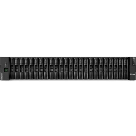 LENOVO DE storage - DE4000H SFF külső tároló, Dual Controller, (2x 32GB Cache) 2x 16Gb FC 4-ports, Hybrid Flash 2U24 V2