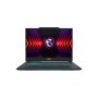 MSI Gaming NB Cyborg 14 A13VE-211, 14" FHD+ 144Hz, i5-13420H, 16GB, 512GB M.2, RTX 4050 6GB, NOOS, Fekete