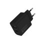 COLORWAY USB töltő adapter, (Type-C PD + USB QC3.0) (20W) V2 black