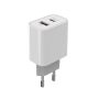 COLORWAY USB töltő adapter, Power Delivery Port PPS USB (Type-C PD + USB QC3.0) (30W) white (CW-CHS037PD-WT)