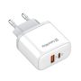 COLORWAY USB töltő adapter, Power Delivery Port PPS USB (Type-C PD + USB QC3.0) (45W) white (CW-CHS042PD-WT)