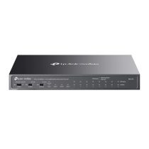   TP-LINK Switch 8x100Mbps(8xPOE+) +2x1000Mbps + 1xGigabit SFP Fémházas (Omada), DS111P