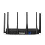 MERCUSYS Wireless Router Dual Band BE9300 1xWAN(2.5Gbps) +3xLAN(2.5Gbps), MR47BE