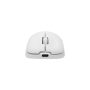 WHITE SHARK AERO-W WGM-5015W gamer egér, 10.000 dpi, 6 gombos fehér