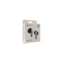 SBOX EB-TWS148B BT EARBUDS FÜLHALLGATÓ + MIKROFON, fekete