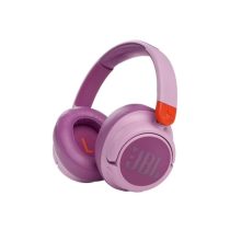   JBL JR460NC (Zajszűrős vezeték nélküli, bluetooth fejhallgató gyerekeknek), pink