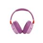 JBL JR460NC (Zajszűrős vezeték nélküli, bluetooth fejhallgató gyerekeknek), pink