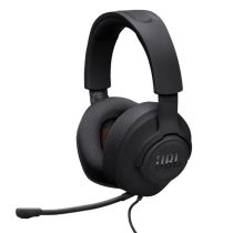   JBL Quantum 100M2 (Vezetékes, gaming fejhallgató mikrofonnal), Fekete