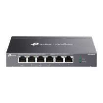   TP-LINK Switch 6x1000Mbps(3xPOE+/1xPOE++) Fémházas (Omada), DS106GPP