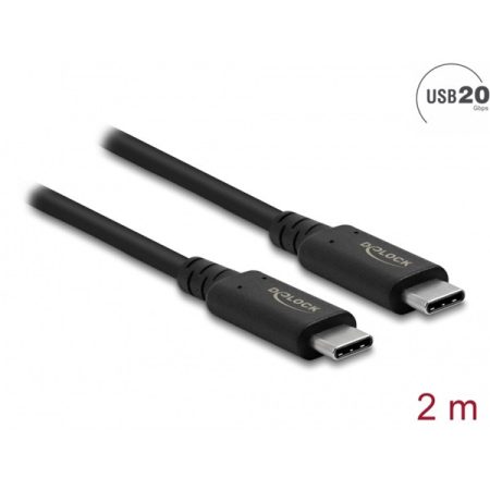 DELOCK kábel USB4 20 Gbps összekötő 2m