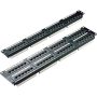 EXCEL Patch Panel Cat.5e UTP 24 portos 1U, fekete