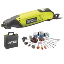   Ryobi 150W nagyfordulatszámú gép+tartozék+koffer - EHT150V