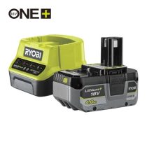   Ryobi 1x 18V One Plus™ (4,0 Ah) Lithium+ akkumulátor és töltő szett - RC18120-140X