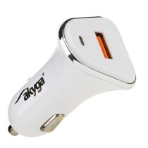   Akyga AK-CH-07 USB-A 5-12V / max. 3A 18W Quick Charge 3.0 autós töltő