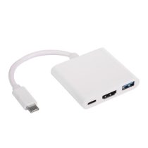 Akyga AK-AD-57 USB type C / USB 3.0 / USB type C / HDMI Hub