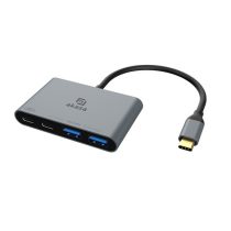   Akasa Type-C 4-In-1 USB-elosztó - 10Gbps, 100W PD - AK-CBCA31-18BK