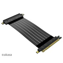   Akasa RISER BLACK X2 Mark IV Premium PCIe 4.0 x16 riser cable - 20cm