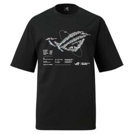 ASUS ROG PixelVerse T-shirt - M-es póló - Fekete