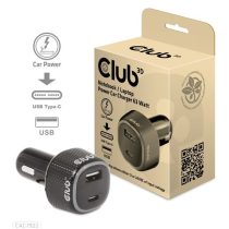   Club3D Notebook / Laptop Car Charger 63 Watt - autós töltő