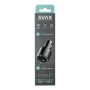 AVAX CC665B CARLY+ USB A + Type C 83W autós töltő, fekete