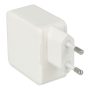 AVAX CH632W FIVEY+ USB A + Type C 45W GaN gyors hálózati töltő, fehér